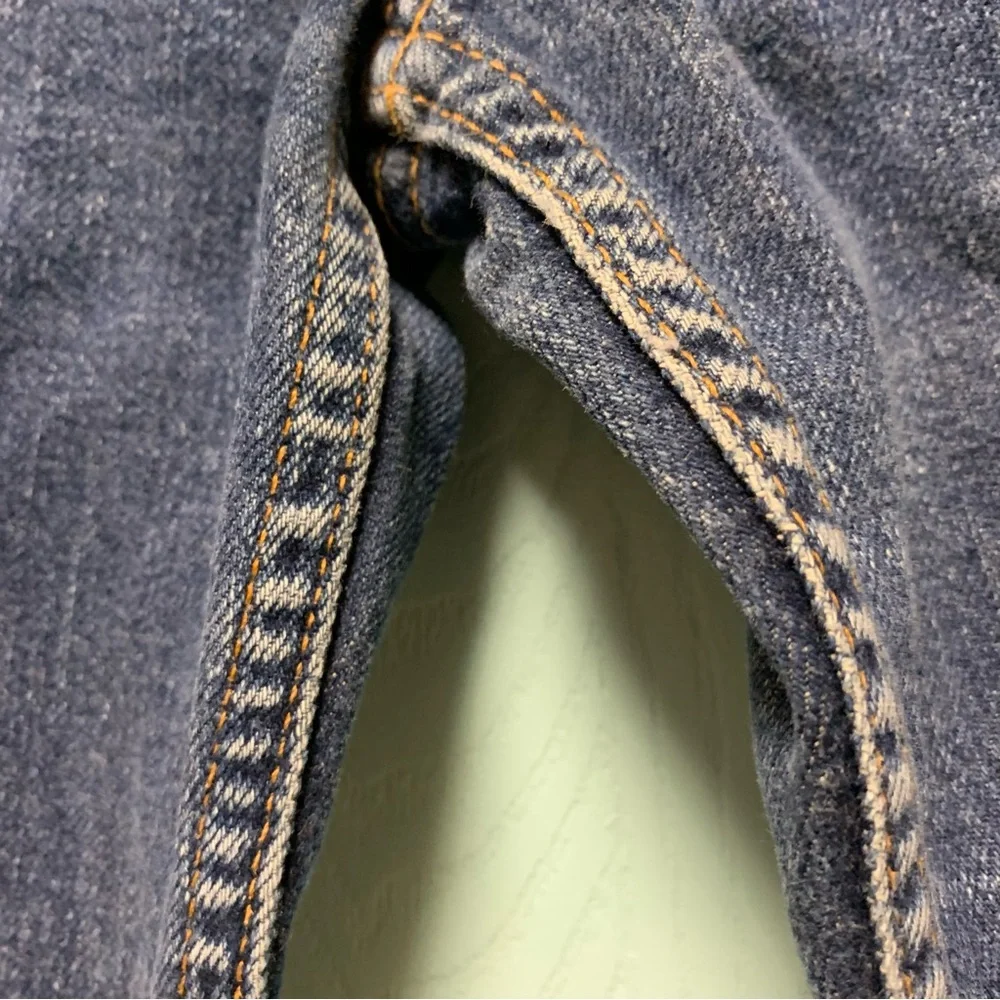 Levi’s petite 517 bootcut slim dark wash high waisted jeans - Picture 11 of 11